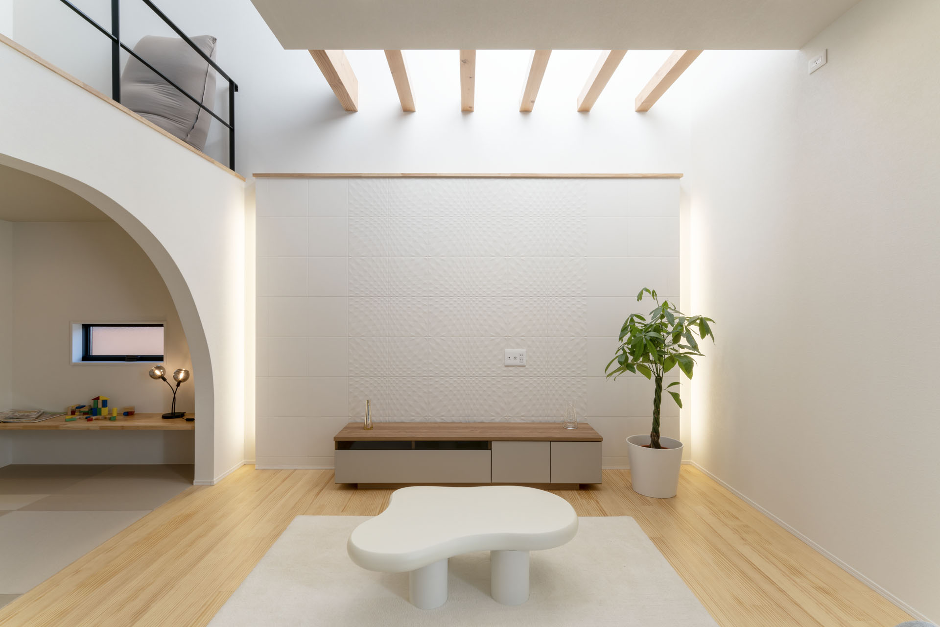 お洒落でスマートに子育てを楽しむ一邸