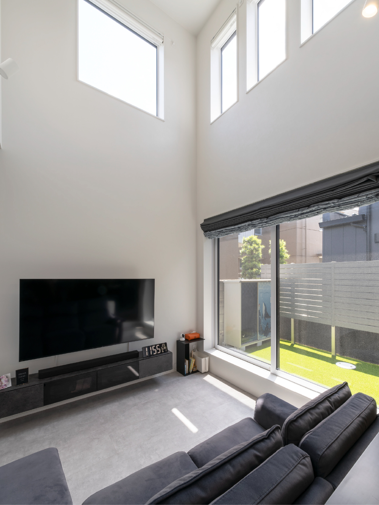 機能的かつ洗練された一邸