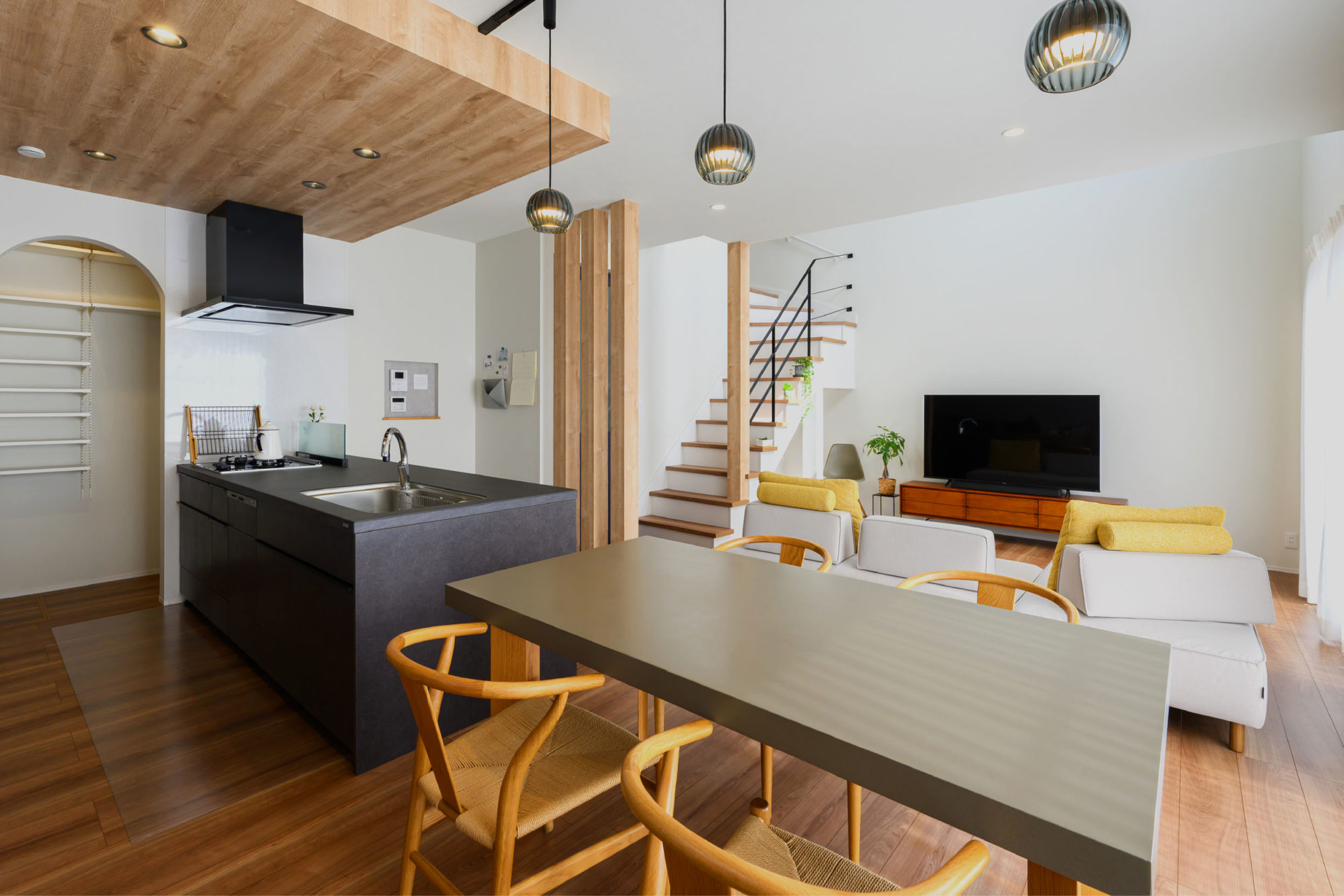 デザインが暮らしを彩る一邸